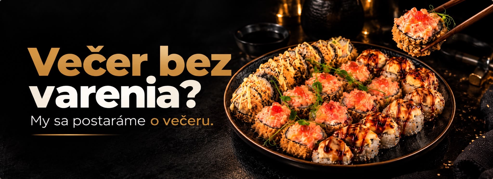 Mozajko Sushi - Večer bez varenia
